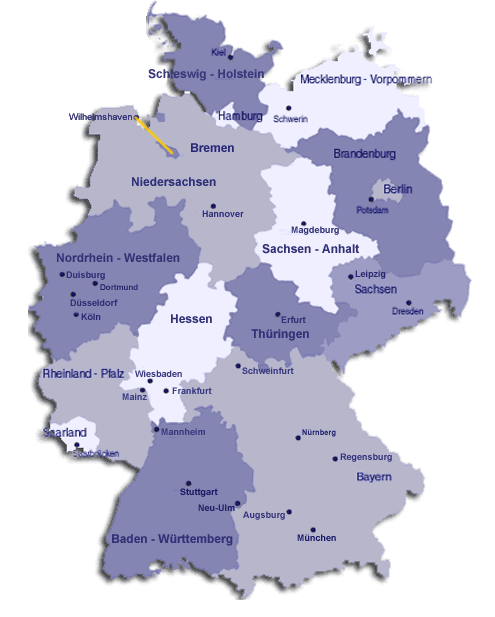 Daily Rail Traffic - Jade-Weser-Train 