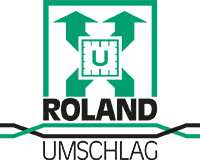 Roland Umschlag Logo schwarz